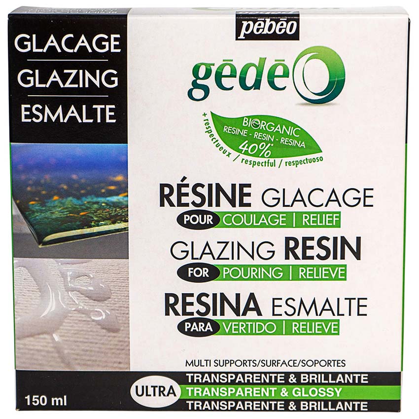 PEBEO Эпоксидная био-смола с эффектом глазури biOrganic Gedeo 150 мл