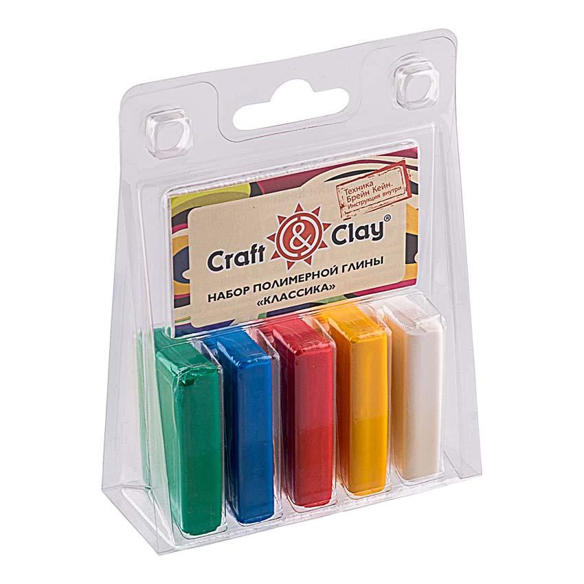 Craft and Clay Набор полимерной глины CCL 5 цв.