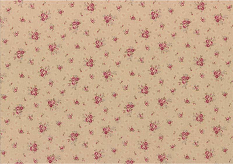 Ткань для пэчворка ANTIQUE ROSE 110 см +- 1 см 100% хлопок (в метрах )