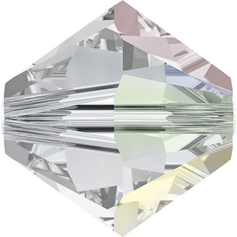 Бусина Чехия PRECIOSA бусины 451-69-302 Crystal AB 5.7 х 6 мм 12 шт