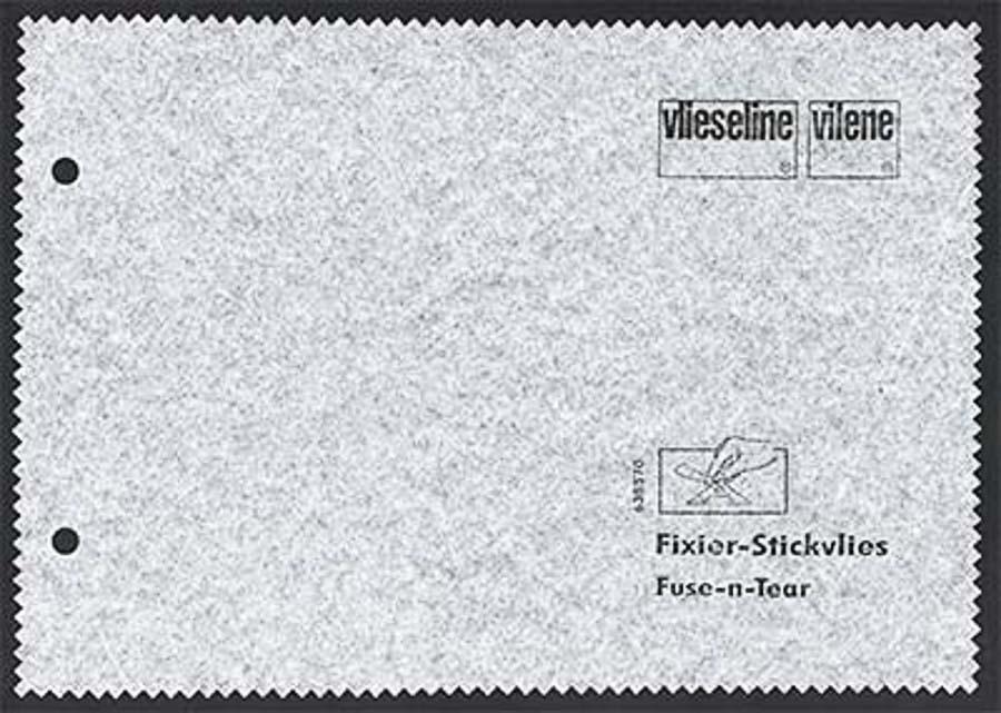 Нетканный материал (флизелин) для творчества Freudenberg отрывной для вышивания Fixierstic (Fixier-Stickvlies) 48 г/кв.м 90 см