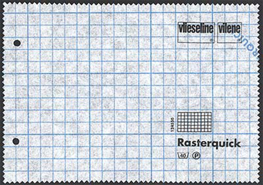 Нетканный материал (флизелин) для творчества Freudenberg неклеевой для пэчворка Rasterquick Viereck квадрат 50 г/кв.м 90 см