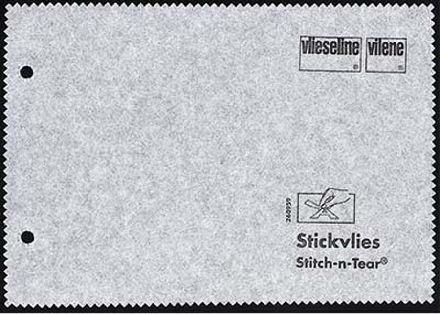 Нетканный материал (флизелин) для творчества Freudenberg для вышивания Stickvlies ФАСОВКА 40 г/кв.м 90 см x 100 см