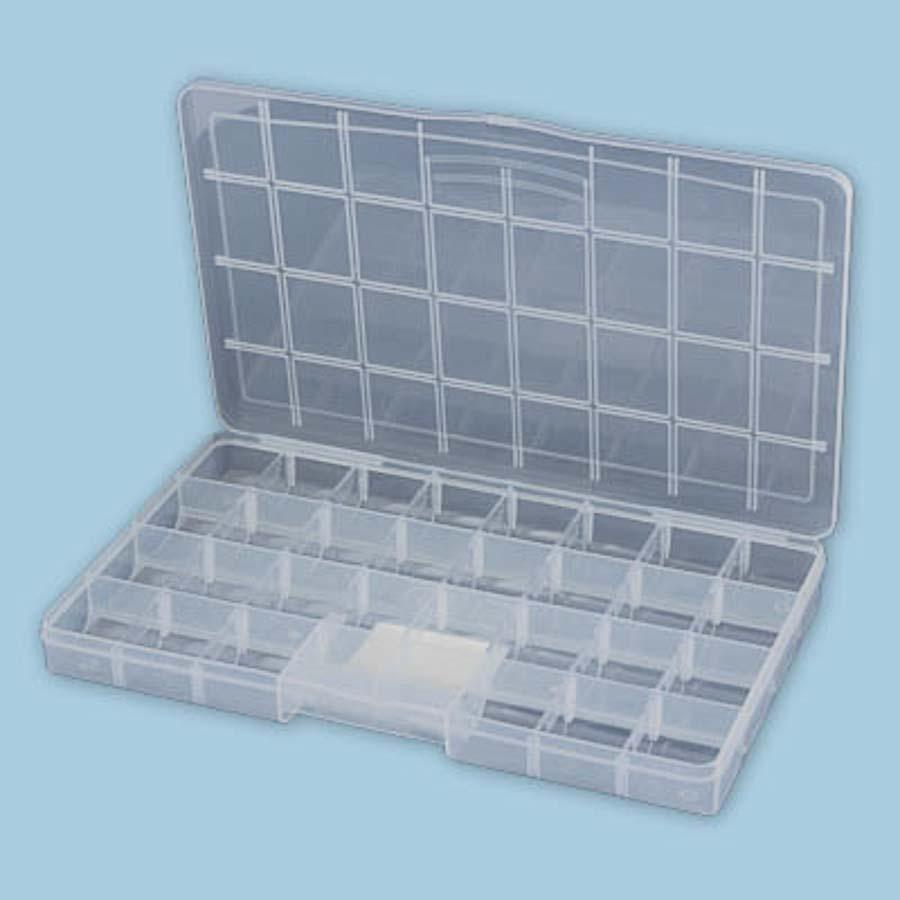 Gamma Коробка пластик для шв. принадл. ОМ-136 34.7 x 21.8 x 3.5 см