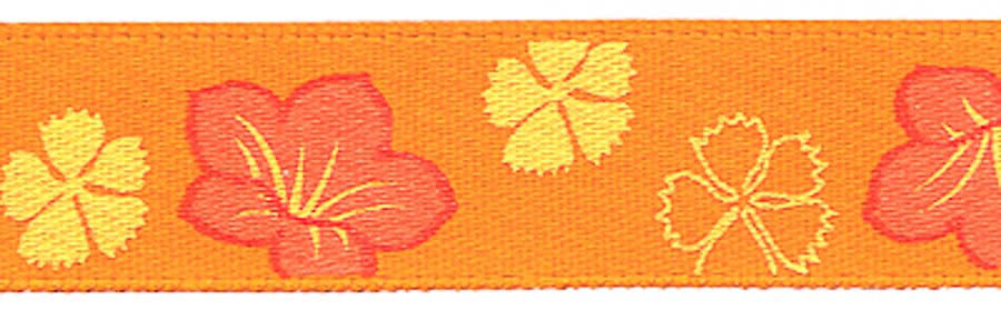 F6/021 цветы/оранжевый