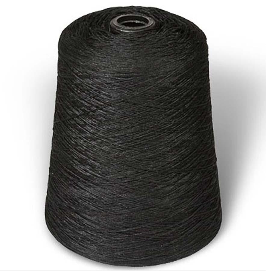Швейные нитки (армированные) 150 ЛЛ 6500 м черный