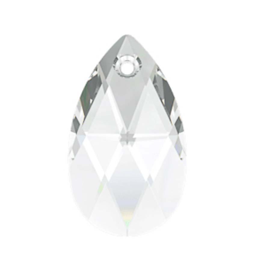 6106 Подвеска Crystal 16 х 10 мм кристалл 6 шт в пакете