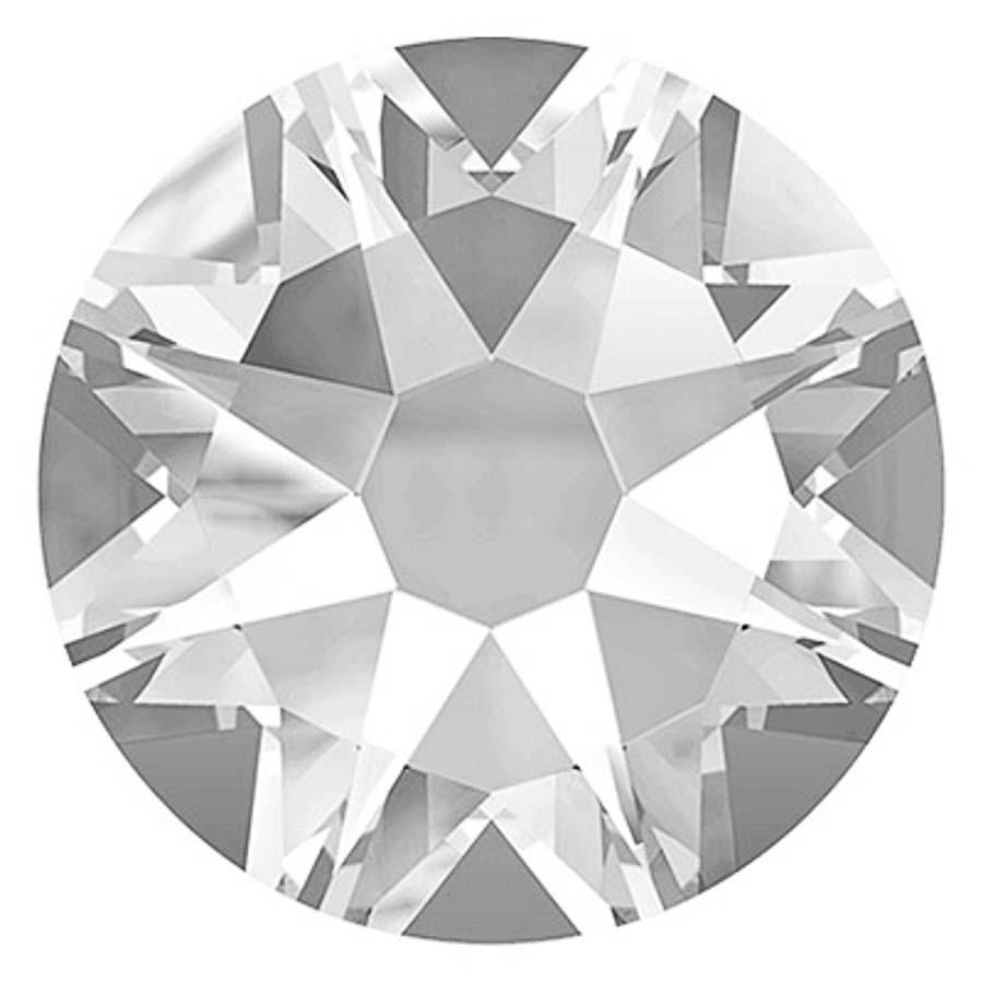 Страз неклеевой 2088 SS20 Crystal 4.7 мм кристалл 144 шт в пакете