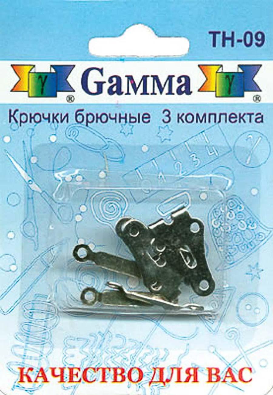 Gamma TH-09 Крючки для брюк пришивные в блистере 5x3 шт.