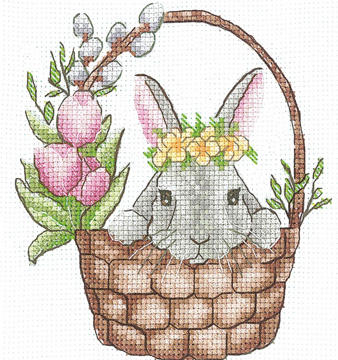 Набор для вышивания Сделай своими руками В-37 "Весенний кролик"
