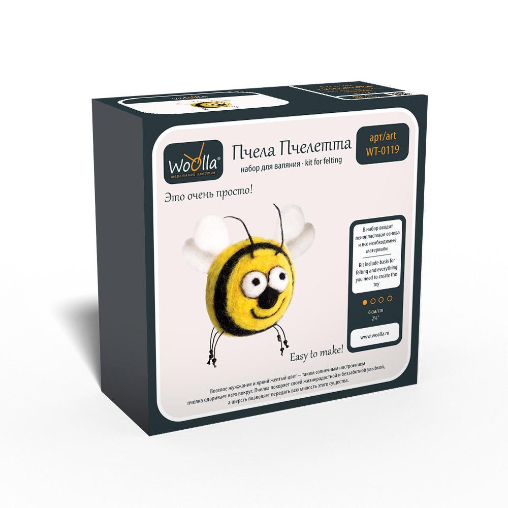 Woolla WT-0119 "Пчела Пчелетта" набор для валяния