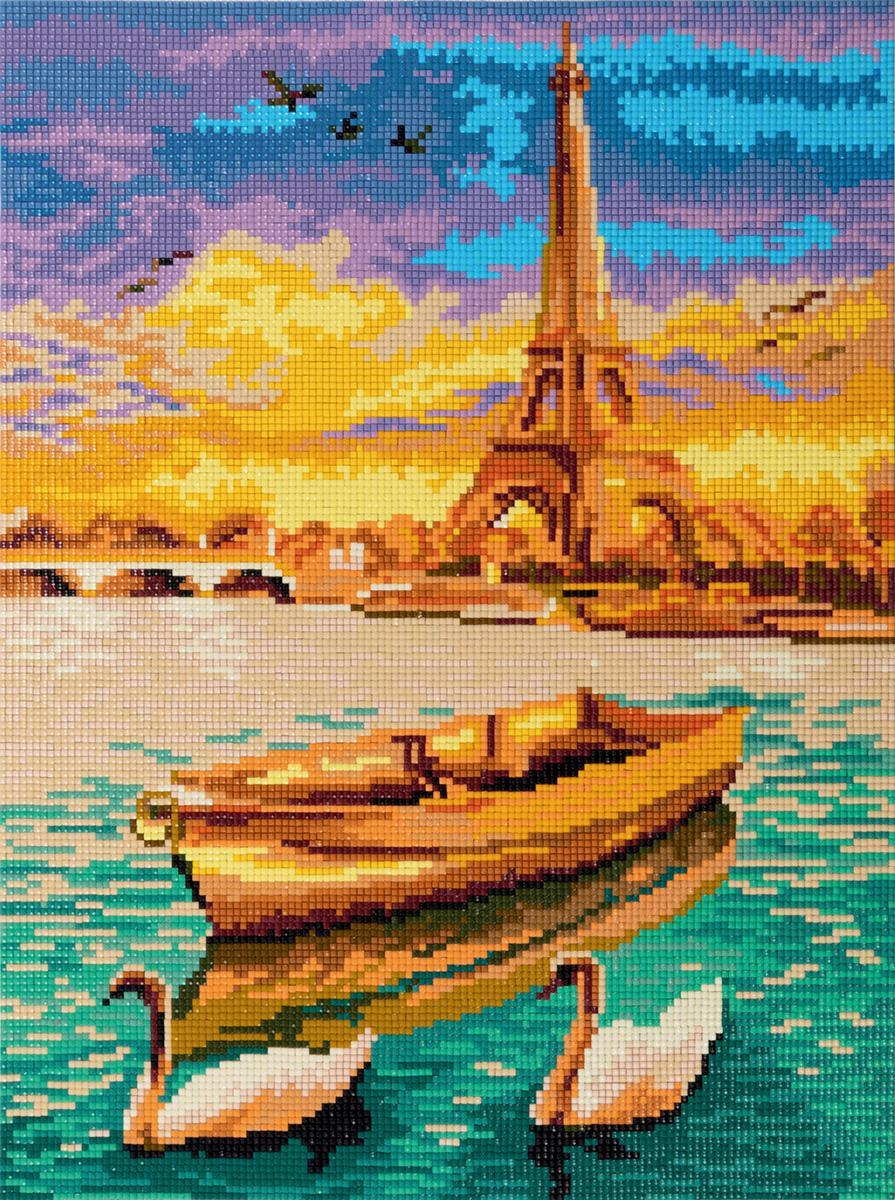Кристальная (алмазная) мозаика "ФРЕЯ" ALVR-319 "Закат в Париже"