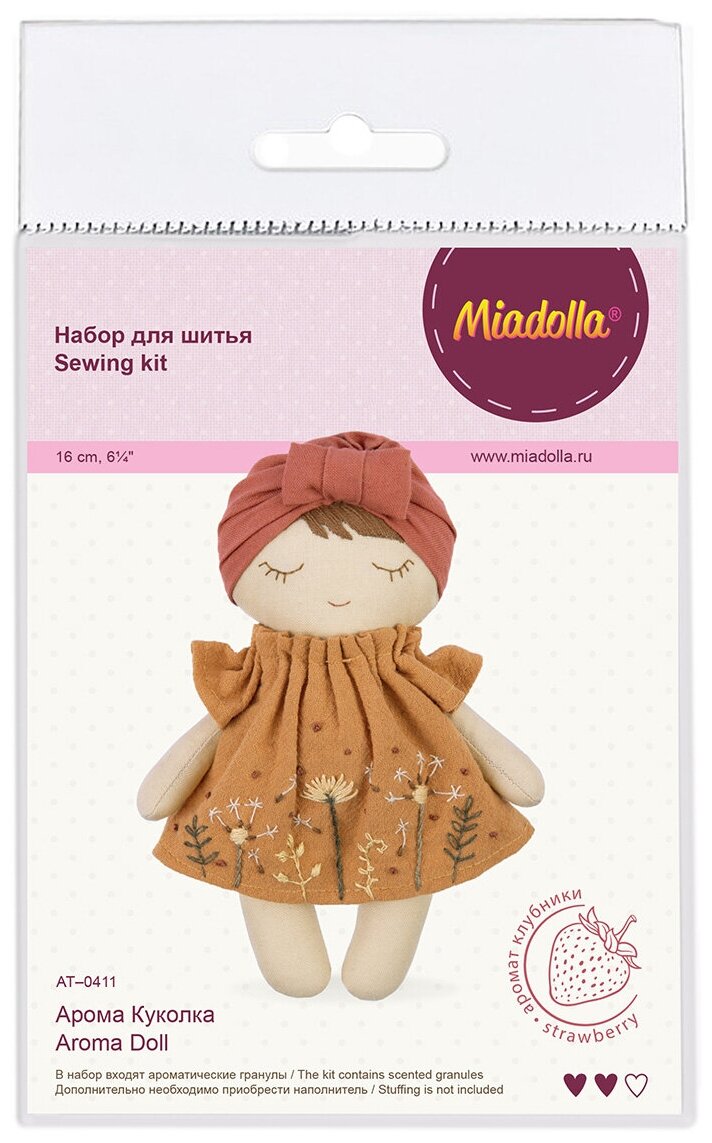 Набор для шитья "Miadolla" AT-0411 Арома Куколка