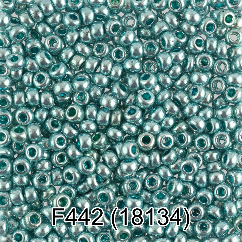 F442 т.зеленый/металлик ( 18134 )