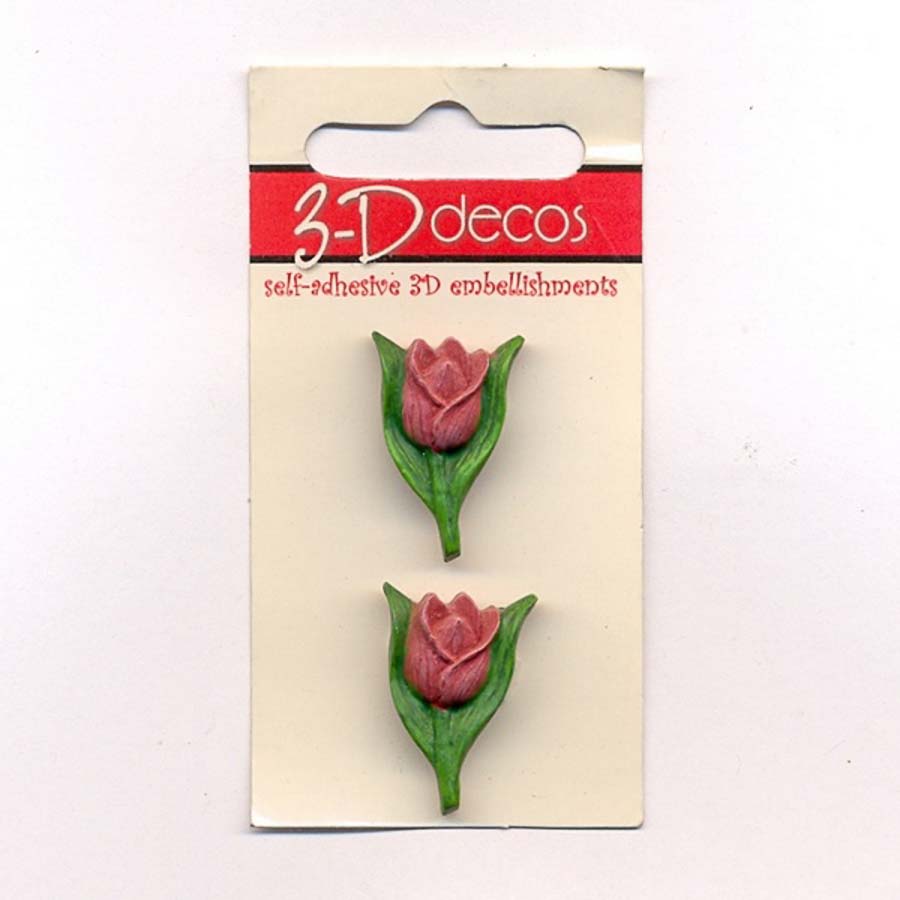 Пуговицы Flower,Tulip "3D Decos" 5703