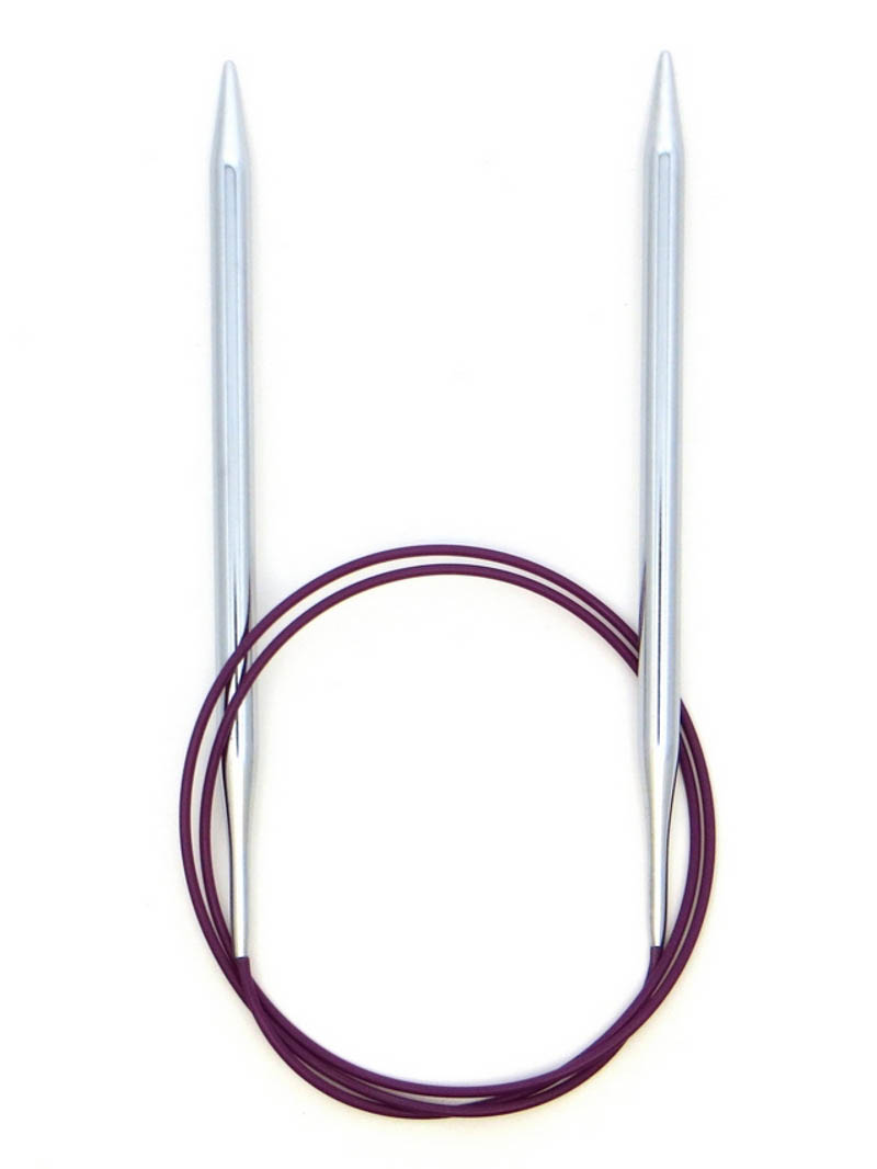 Спицы круговые Nova Metal KnitPro. 80 см, 6,0мм 11341