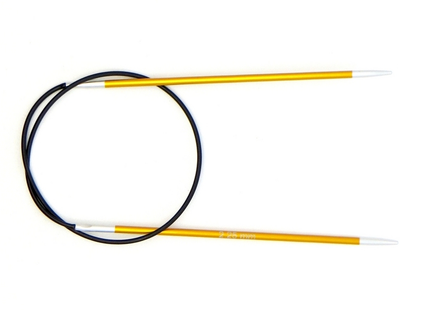 Спицы алюминиевые круговые Zing KnitPro, 40 см, 2.25 мм 47062