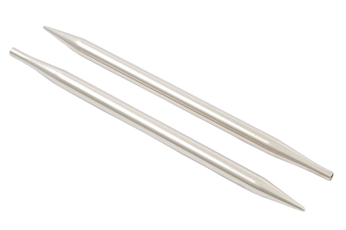 Спицы съемные латунные для длины тросика 35-126 см Nova KnitPro, 4.50 мм 10403