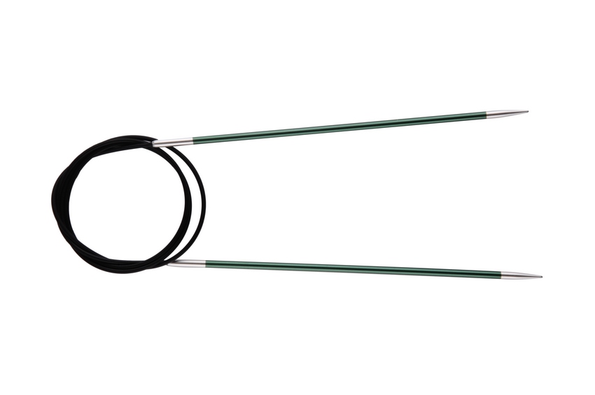 Спицы алюминиевые круговые Zing KnitPro, 120 см, 3.00 мм 47185