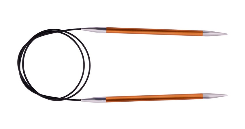 Спицы алюминиевые круговые Zing KnitPro, 120 см, 2.75 мм 47184