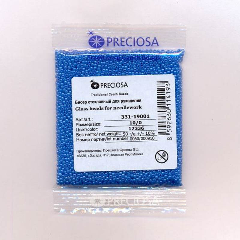 Бисер  Preciosa  50 г, 331-19001-10/0-17336