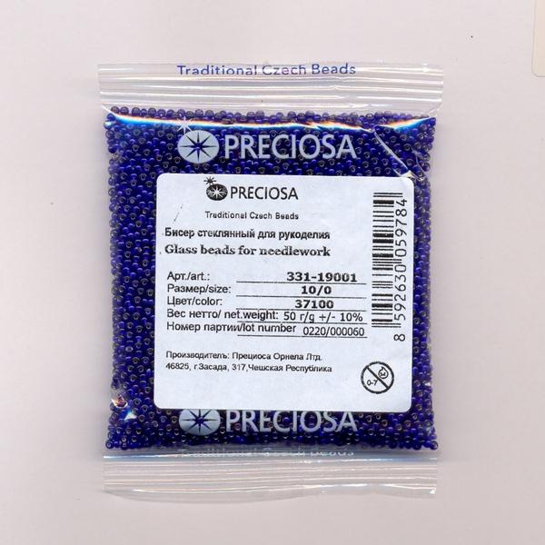 Бисер  Preciosa  50 г, 331-19001-10/0-37100