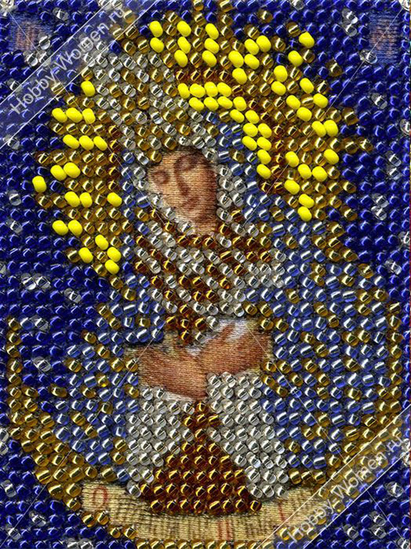 Набор для вышивания бисером  WH  ИЧ0017 Богородица Остробрамская