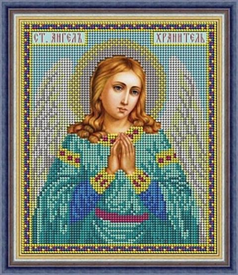 Набор для вышивания  Galla Collection  И 054 Икона  Ангел Хранитель  16 x 19 см