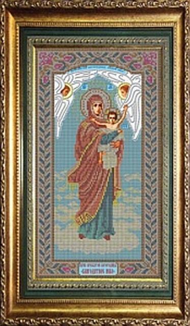 Набор для вышивания  Galla Collection  И 041 Икона Божией Матери  Благодатное небо  20 x 36 см