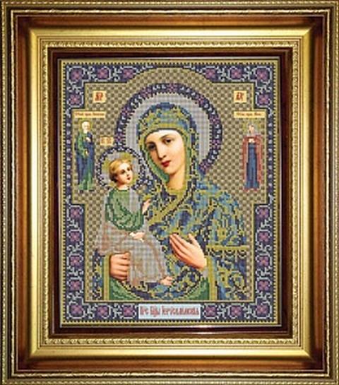 Набор для вышивания  Galla Collection  И 042 Икона Божией Матери  Иерусалимская  25 x 31 см