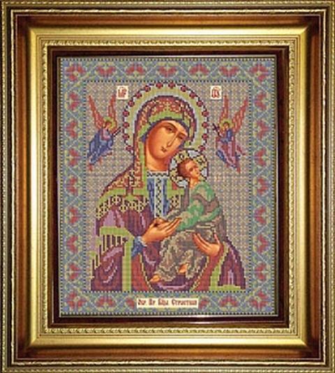 Набор для вышивания  Galla Collection  И 039 Икона Божией Матери  Страстная  26 x 31 см