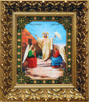 Набор для вышивания  Чарiвна Мить  Б-1057 Икона Воскресение Христово