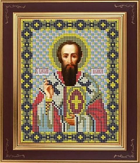 Набор для вышивания  Galla Collection  М 241 Икона  Св. Василий  12 х 15 см