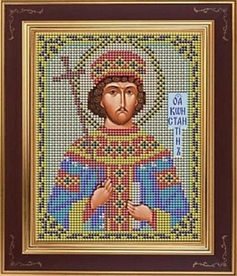 Набор для вышивания  Galla Collection  М 220 Икона  Св. Константин  12 х 15 см