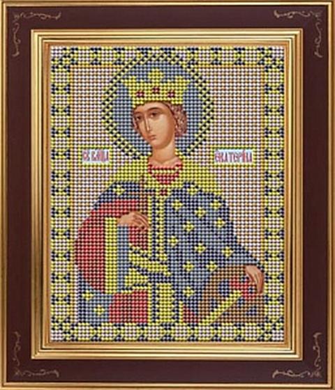 Набор для вышивания  Galla Collection  М 214 Икона  Св. Екатерина  12 х 15 см
