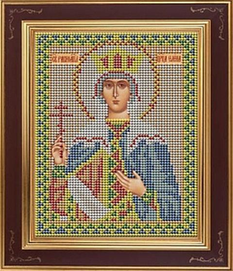 Набор для вышивания  Galla Collection  М 215 Икона  Св. Елена  12 х 15 см