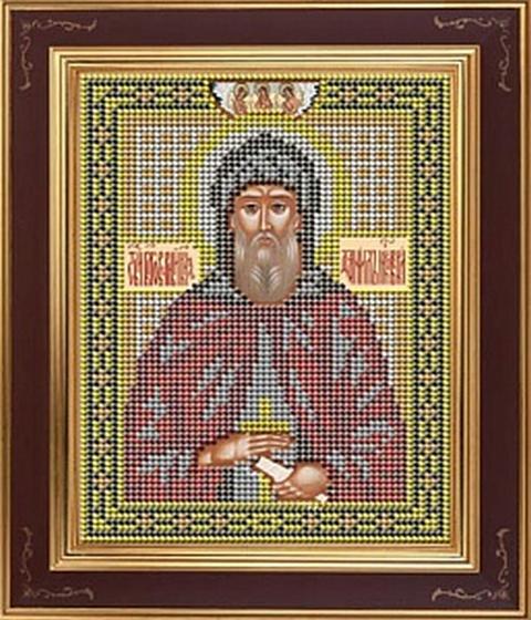 Набор для вышивания  Galla Collection  М 212 Икона  Св. Даниил Московский  12 х 15 см