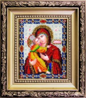 Набор для вышивания  Чарiвна Мить  БЮ-005 Владимирская икона Божьей матери