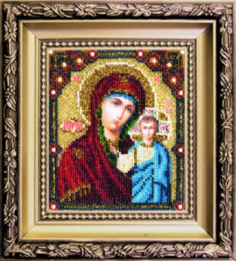 Набор для вышивания  Чарiвна Мить  БЮ-002 Казанская икона Божией Матери