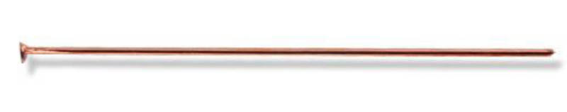 Штифт  Астра  7704271 с плоской головкой, 0,7*30мм, (200шт/уп) цвет: медь