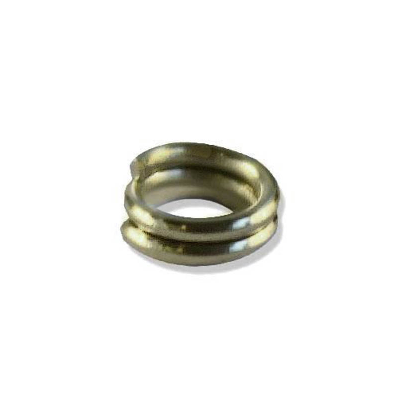 Кольцо для бус  Астра  7704277 двойное, 0,7*5мм  (20шт/уп) цвет: латунь