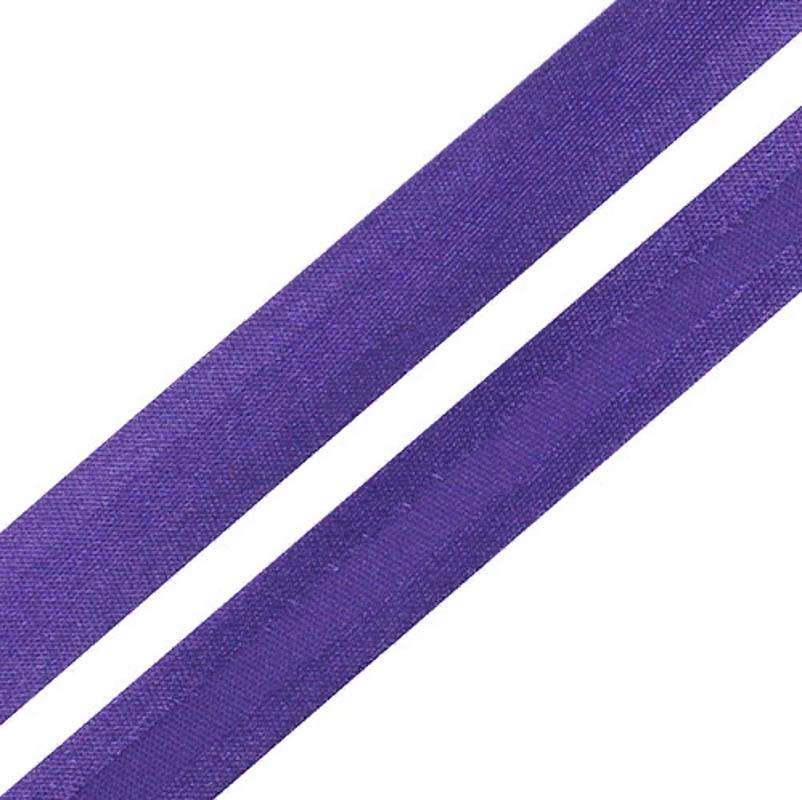 Косая бейка 15 мм/132 м 0000-1500, цв.6134 ярко- фиолетовый