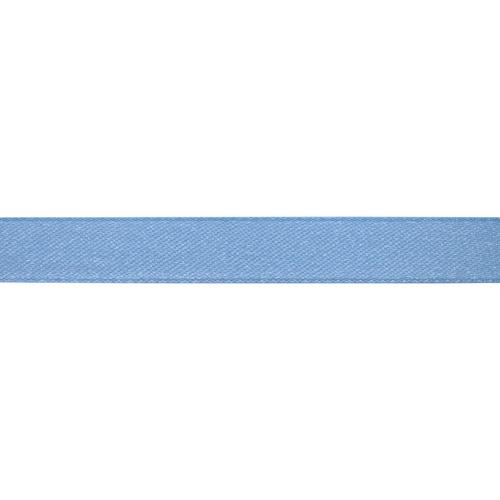 Лента атласная 32,9 м*12 мм, 100% полиэстер св.голубой 8098