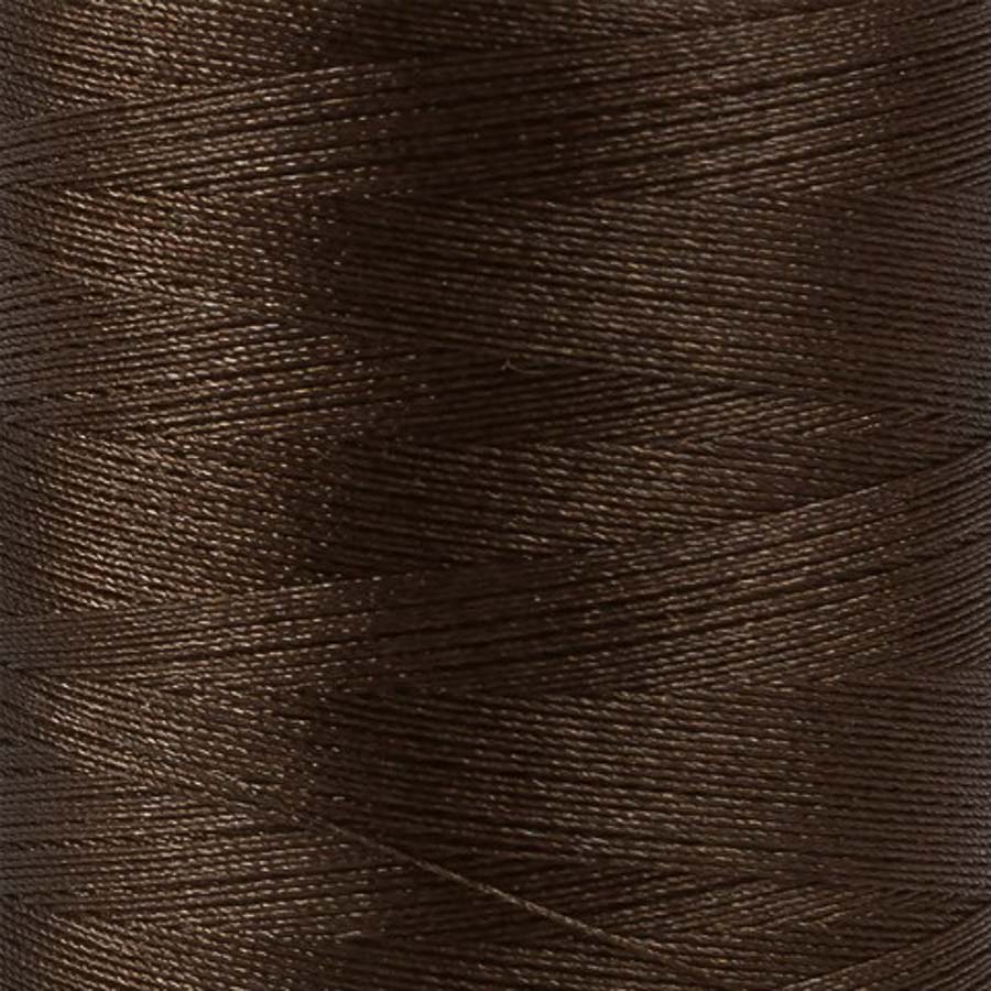 Нитки швейные "Gamma" / "Micron" 100 я 912 м, цвет:№499 т.коричневый