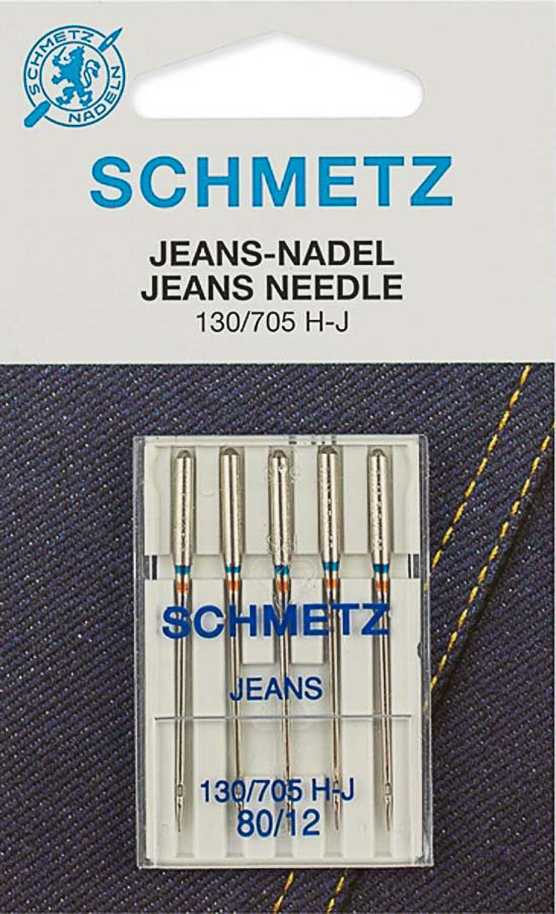 Иглы для джинсы 130/705H-J № 80/12, 5 шт. Schmetz 0708110