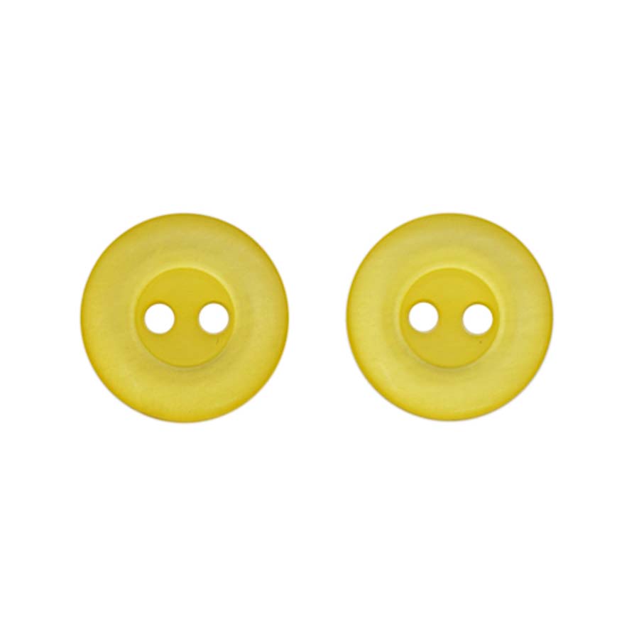 Пуговицы в тубе 0310-2011 на прокол 18L, цв. С504 желтый, 25шт