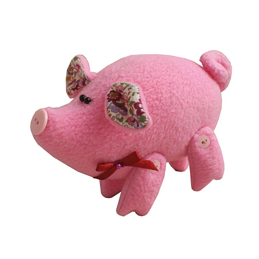 Набор для изготовления игрушки "PIG STORY" P001 Розовый поросенок 12 см