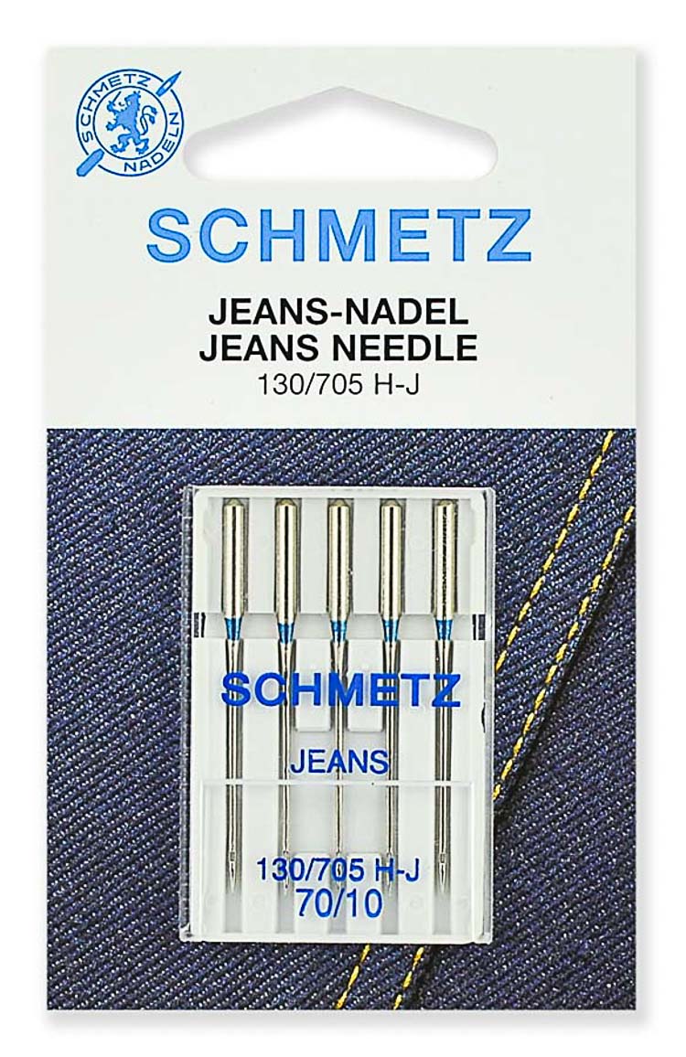 Иглы для джинсы 130/705H-J № 70/10, 5 шт. Schmetz 0708109