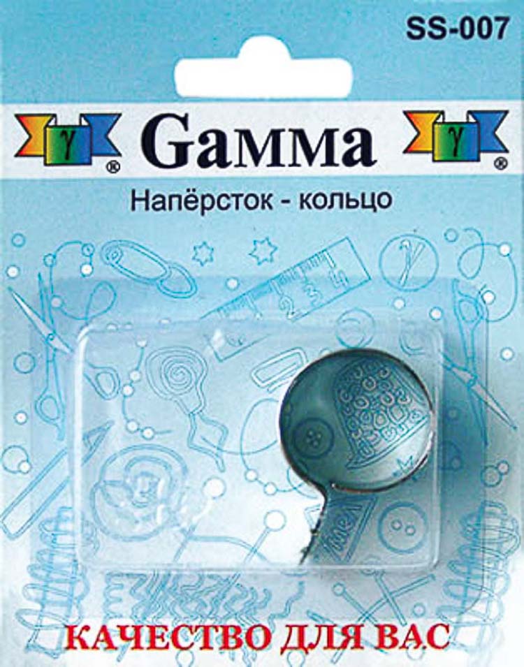 Наперсток-кольцо "Gamma" SS-007