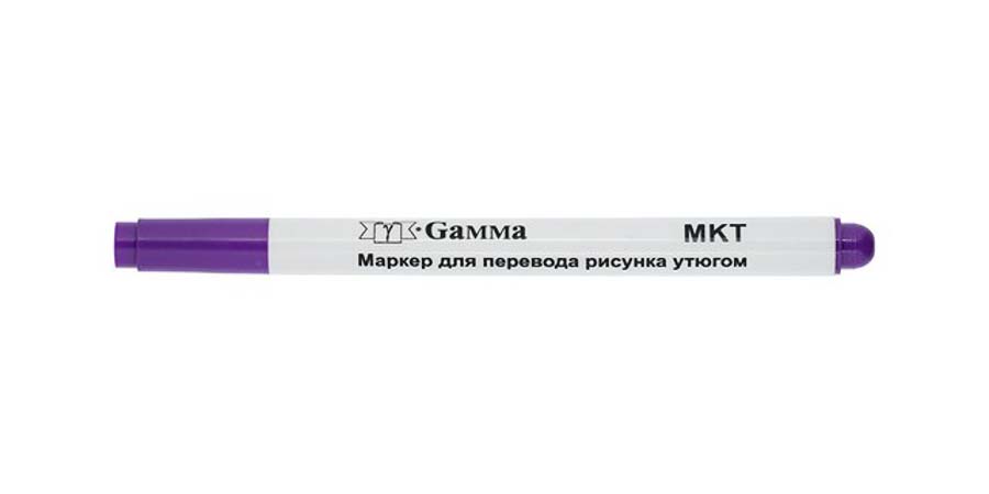 Маркер для перевода рисунка утюгом MKT "Gamma" фиолетовый